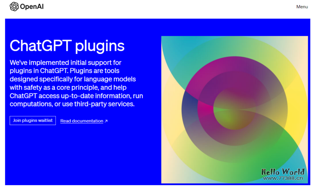 突然宣布了个惊爆全球科技圈的消息:发布 ChatGPT Plugins!